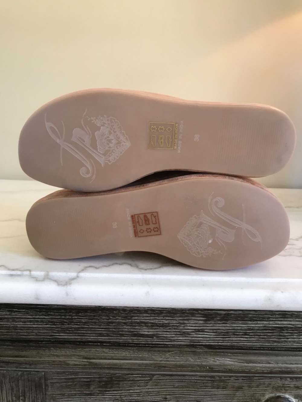 🆕 RETRO ROSE GOLD FREE PEOPLE HARBOR FLATFORM - Picture 8 of 15